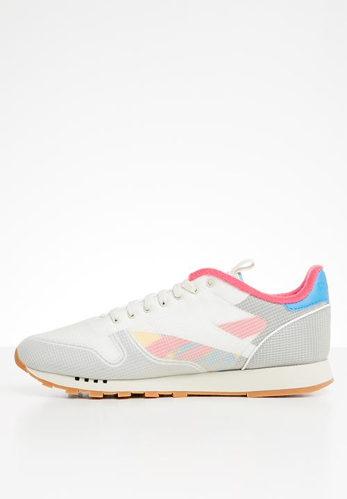 Reebok Classic - Reebok Classic NU - alabaster/cyan/pink/white