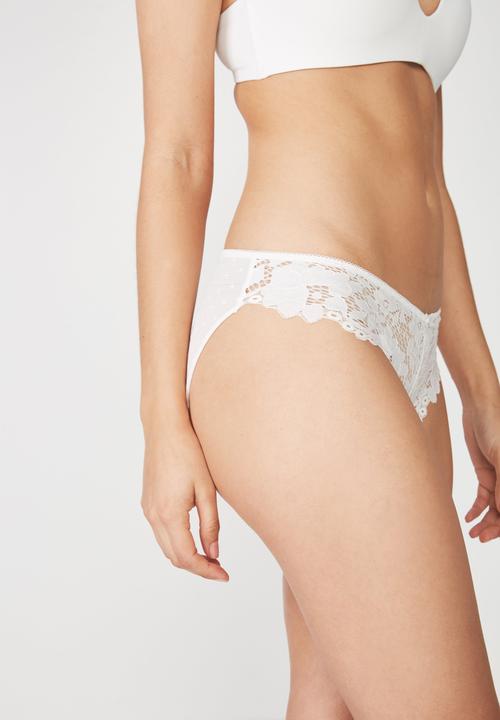 Cotton On - Maddie bikini brief - cream