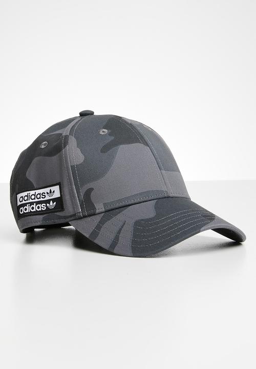 adidas Originals - Camo baseball - black & grey