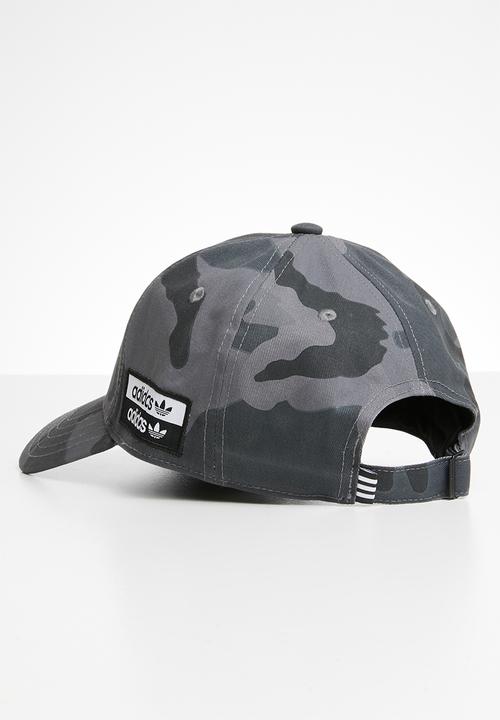 adidas Originals - Camo baseball - black & grey