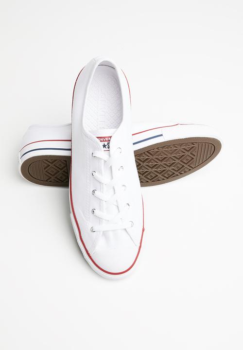Converse - Chuck Taylor All Star dainty low top sneakers - white