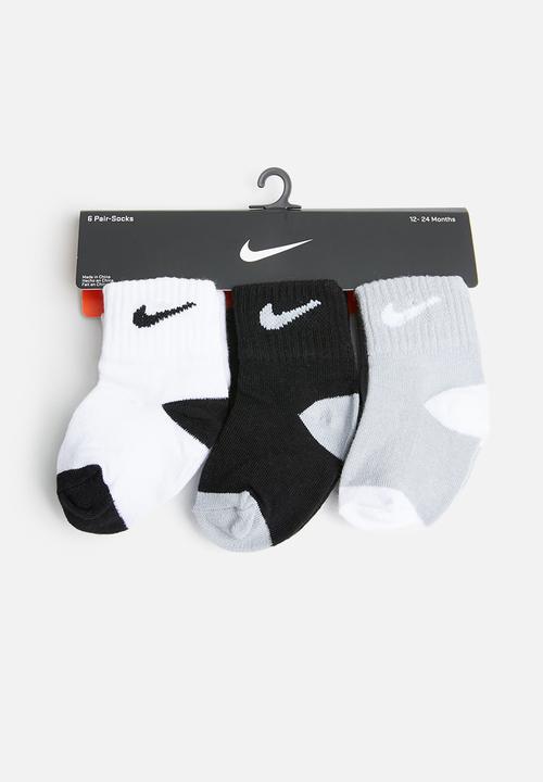 Nike - Logo pack toddler socks - multi
