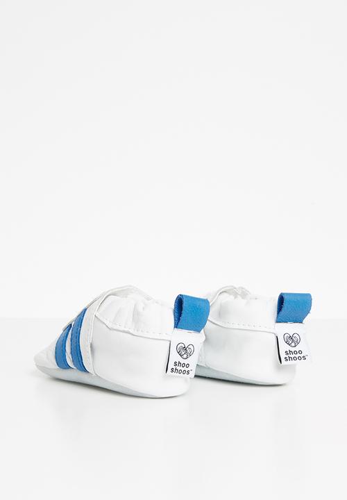 shooshoos - Juice sneaker - white & blue 