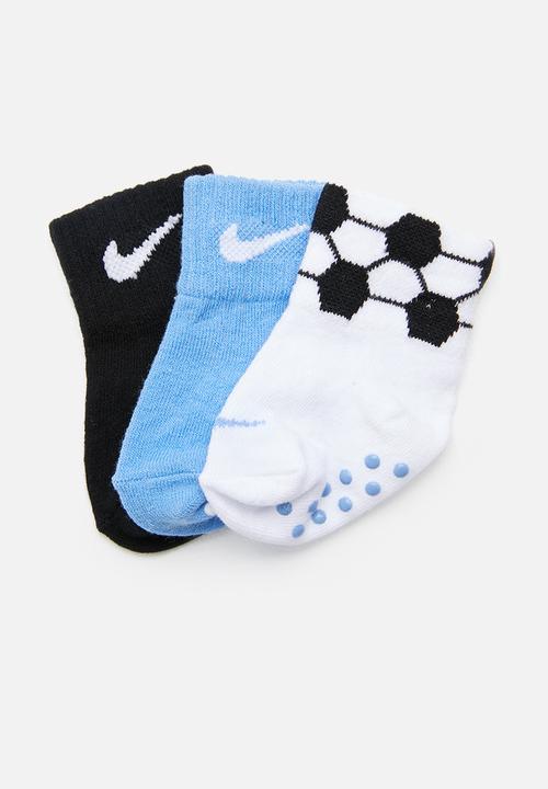 Nike - Nike swoosh sport grip 3 pack socks - multi