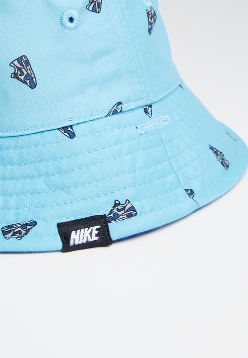 Nike - Nike reversible 40+ sun protection bucket hat - blue