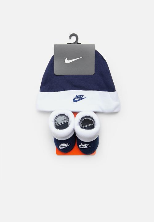 Nike - Nike futura hat and bootie set - blue & white