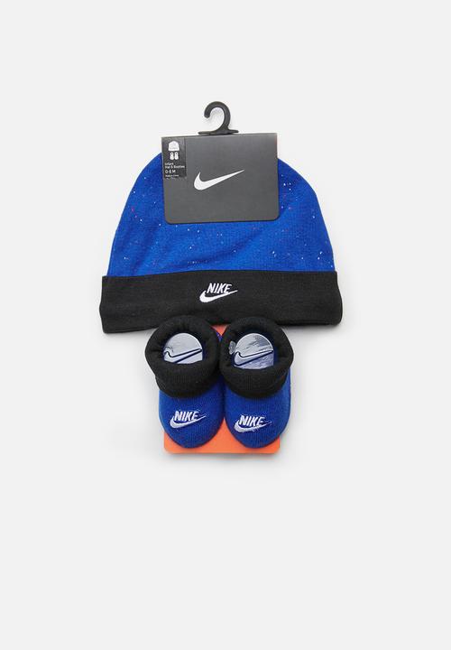 Nike - Nike futura hat and bootie set - blue & black