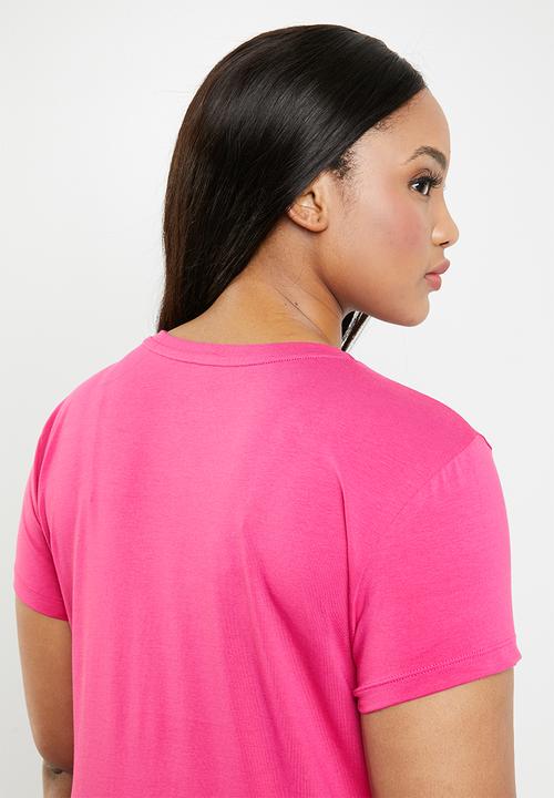 POLO - Allie pont stretch tee - pink 