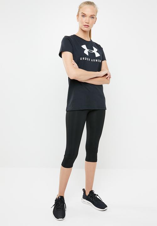 Under Armour - Graphic sportstyle classic crew - black & white