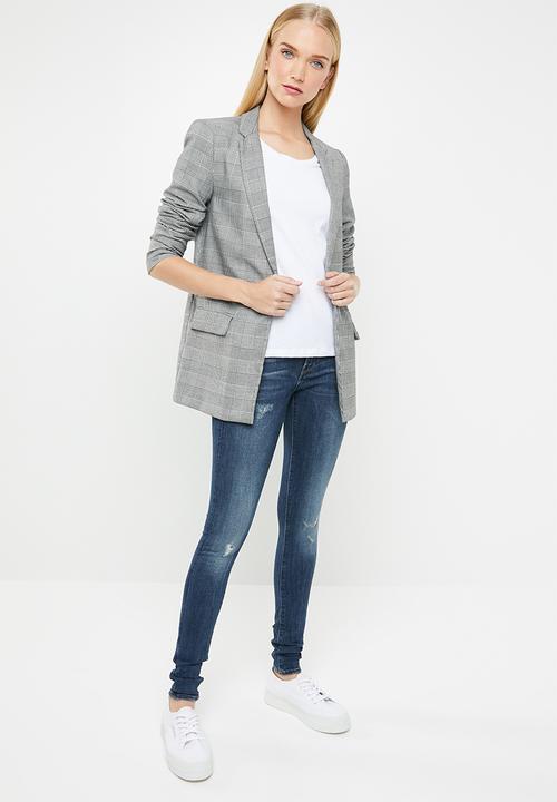 G-STAR - Lynn mid super skinny jeans - blue
