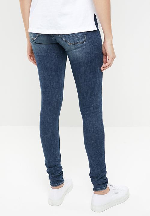G-STAR - Lynn mid super skinny jeans - blue