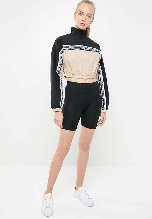 adidas Originals - Cropped sweat - beige & black