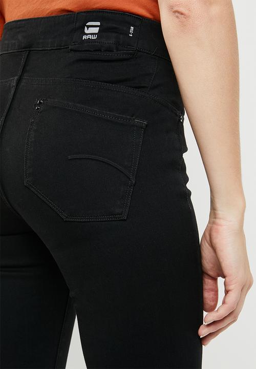 G-STAR - Citi-You high super skinny jeans - black