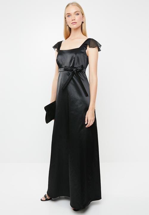 AMANDA LAIRD CHERRY - Viola maxi dress - black