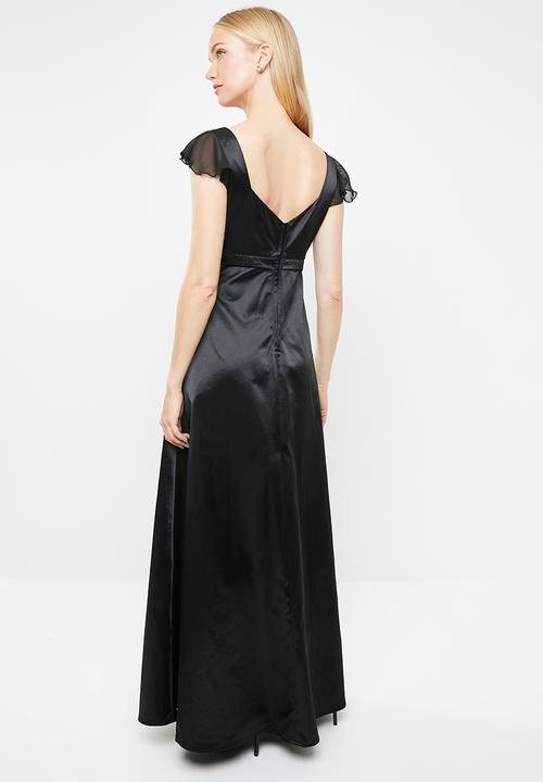 AMANDA LAIRD CHERRY - Viola maxi dress - black