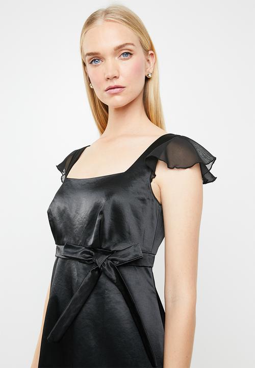 AMANDA LAIRD CHERRY - Viola maxi dress - black