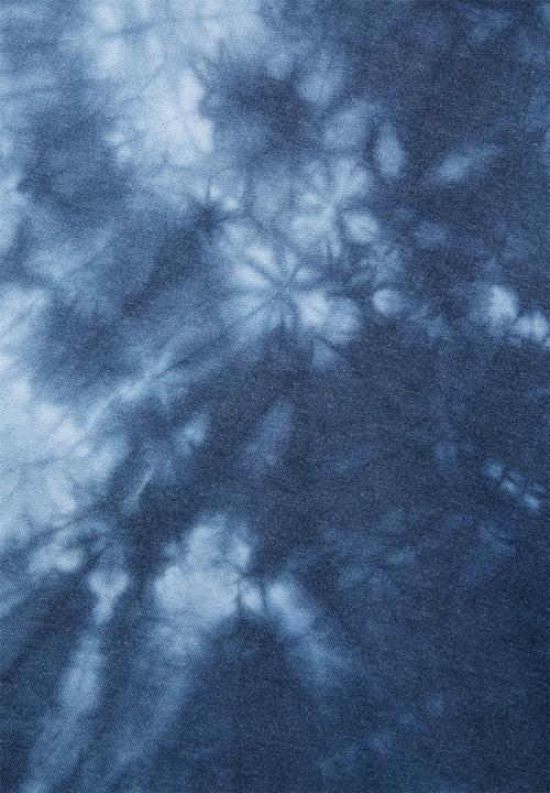Superbalist - Tie-dye oversize sweat - blue