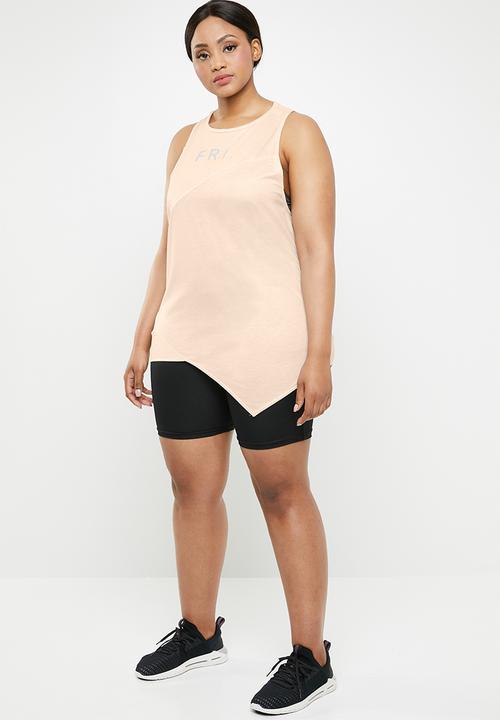 Reebok - Curve graphic tank top - neutral