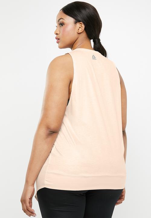Reebok - Curve graphic tank top - neutral