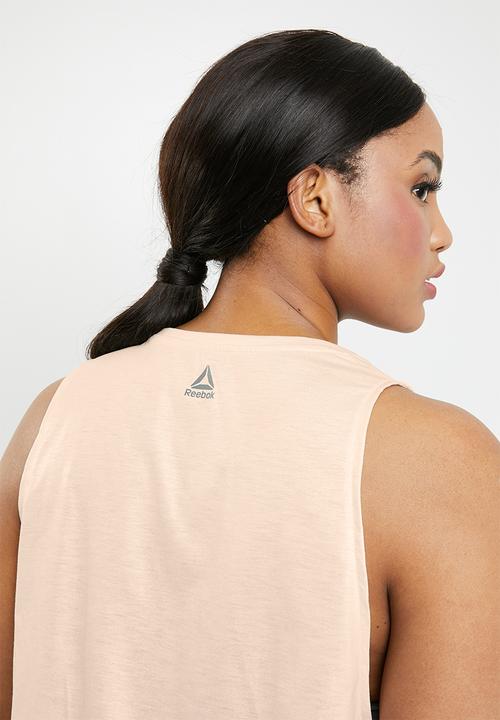 Reebok - Curve graphic tank top - neutral