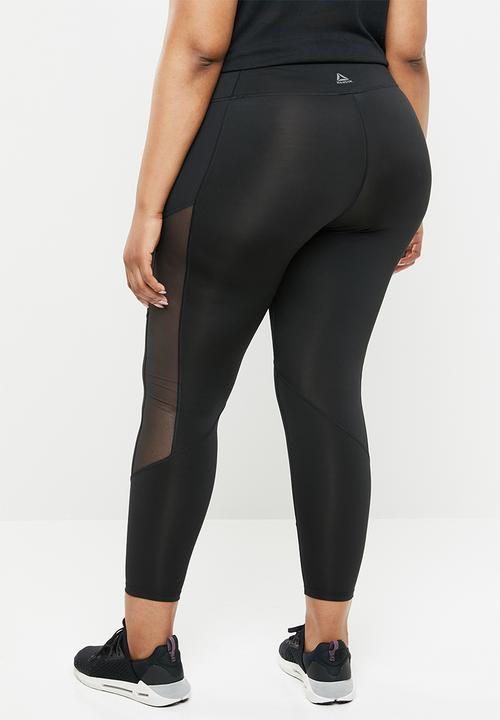 Reebok - Studio mesh tights - black