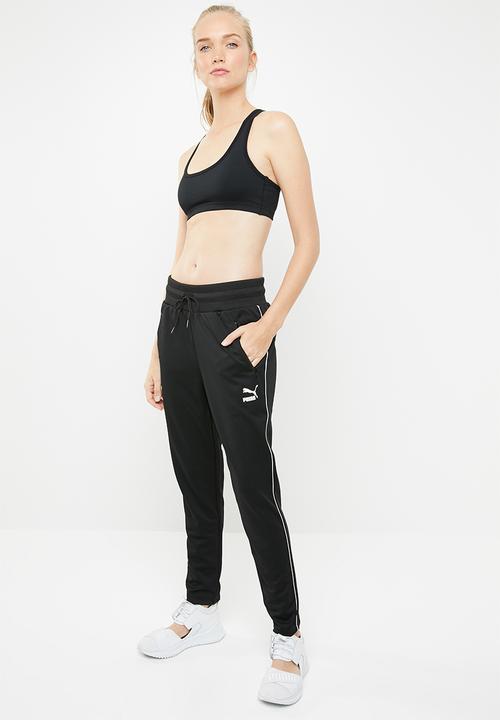 PUMA - Classic poly track pants - black