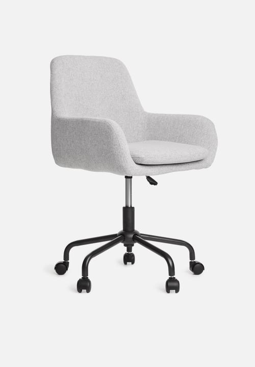 Basics - Anna office chair - medium grey