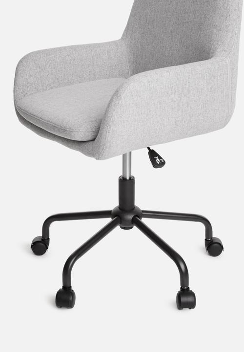 Basics - Anna office chair - medium grey