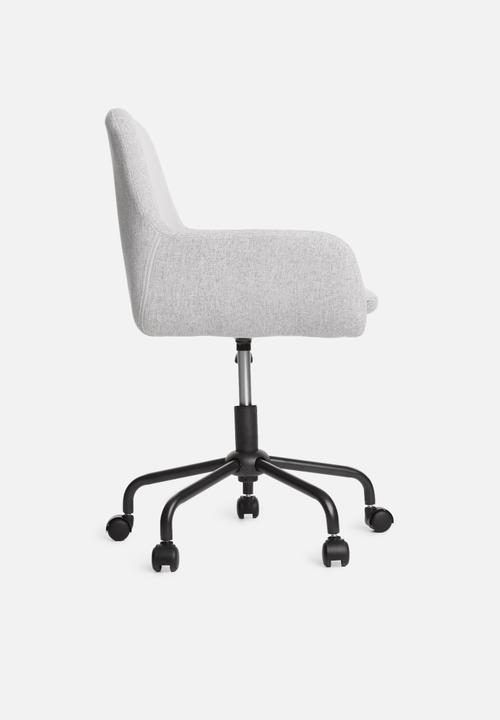 Basics - Anna office chair - medium grey