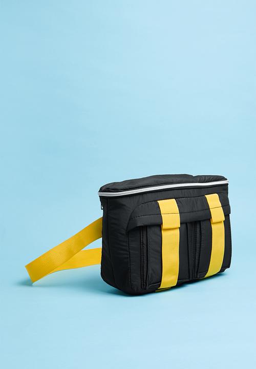 Superbalist - Dax waistbag - black & yellow 