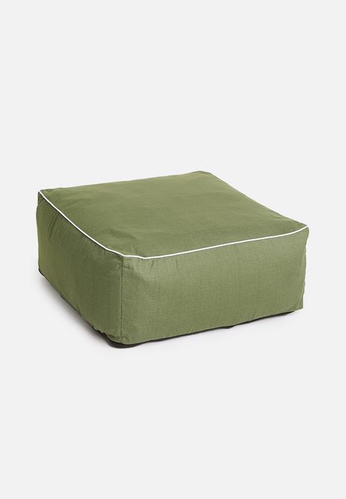 Sixth Floor - Outdoor floor cushion - olive