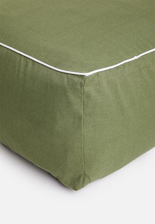 Sixth Floor - Outdoor floor cushion - olive