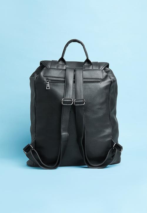 Superbalist - Kace rope detail backpack - black