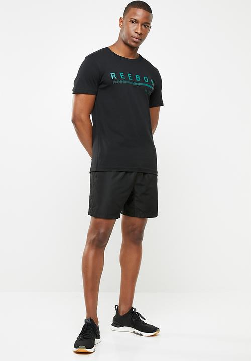 Reebok - Gs short sleeve icon tee - black