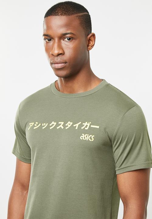 Asics Tiger - Asics short sleeve tee - green