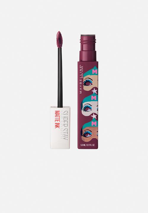 Maybelline - Ashley Longshore superstay matte ink liquid lipstick -  40 believer