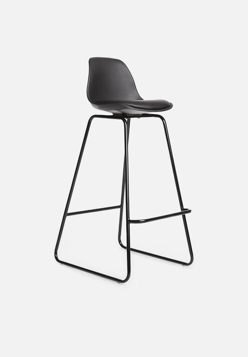 Basics - Phoenix barstool - black