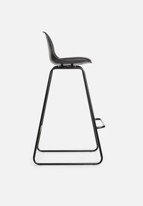Basics - Phoenix barstool - black