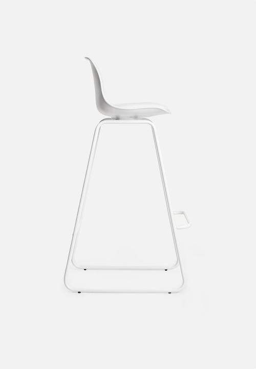 Basics - Phoenix barstool - white