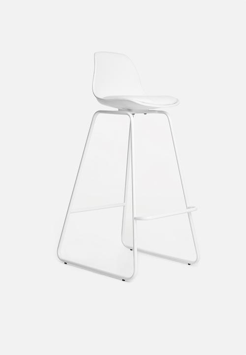 Basics - Phoenix barstool - white
