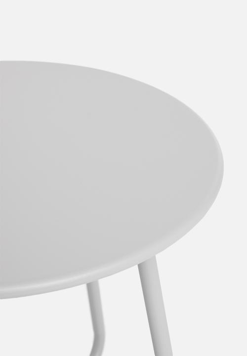 Sixth Floor - Bistro side table - grey