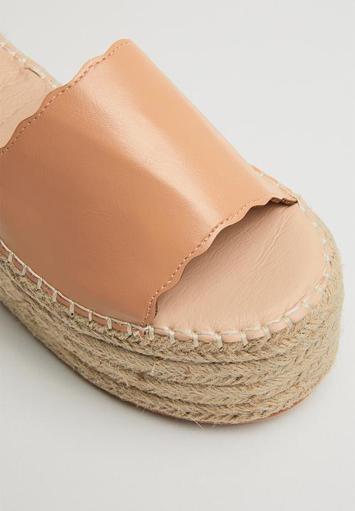Superbalist - Santorini espadrille flatform - neutral