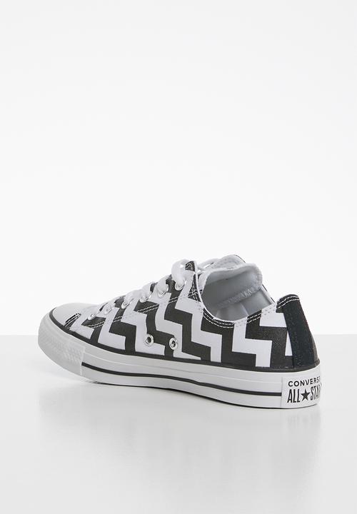 Converse - Chuck Taylor All Star glam dunk - white/black/white