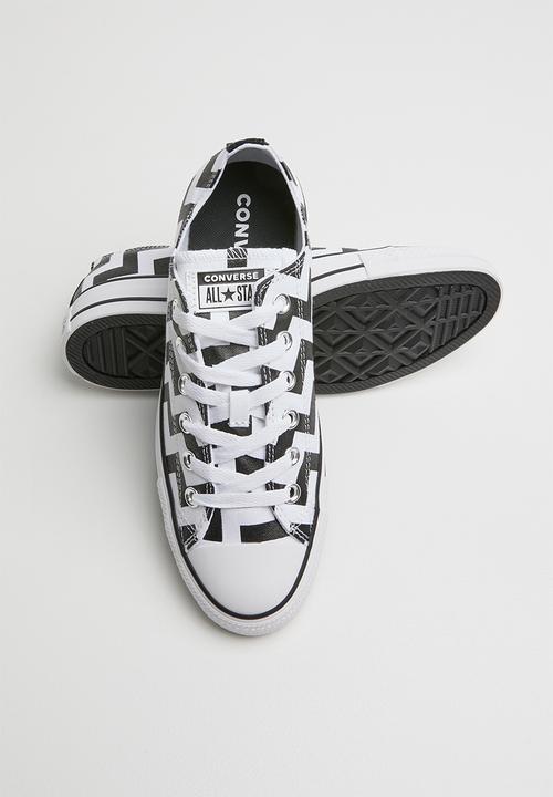 Converse - Chuck Taylor All Star glam dunk - white/black/white