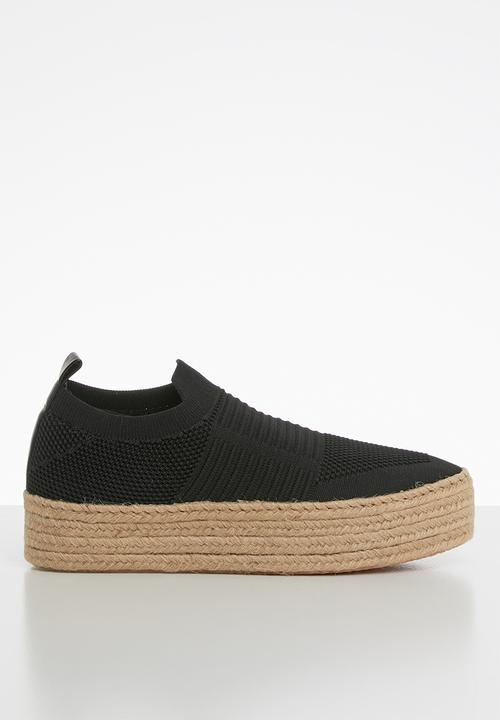 Steve Madden - Heal espadrille - black