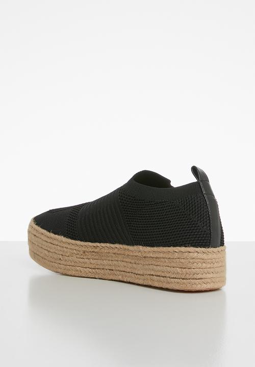 Steve Madden - Heal espadrille - black