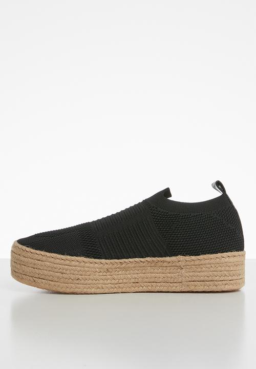 Steve Madden - Heal espadrille - black