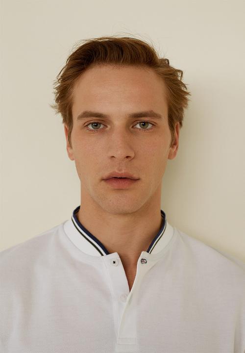 MANGO - Clover polo - white