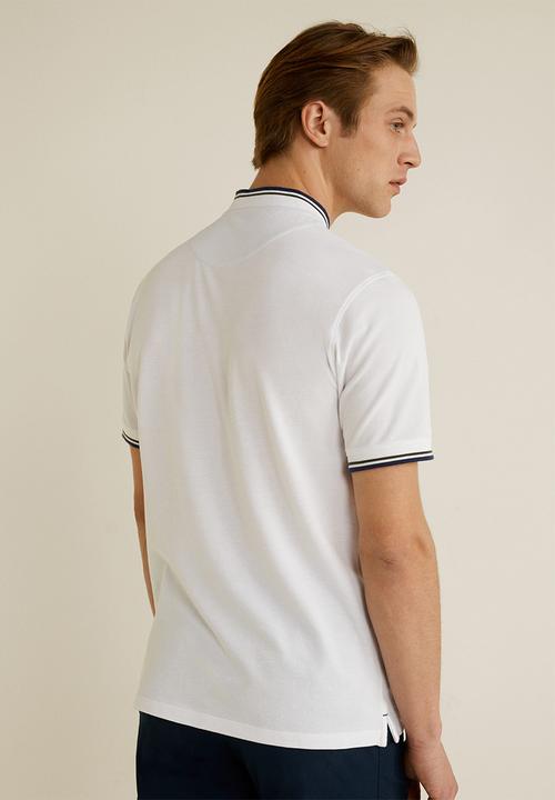 MANGO - Clover polo - white