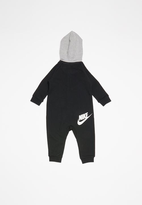 Nike - Chevron coverall - black & grey 